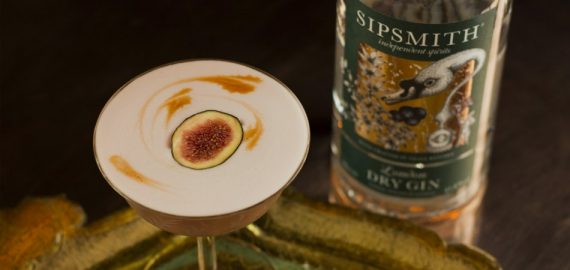 Drink da semana: Coquetel de gin e figo Sipsmith O 'Fig-et Me Not' Sour
